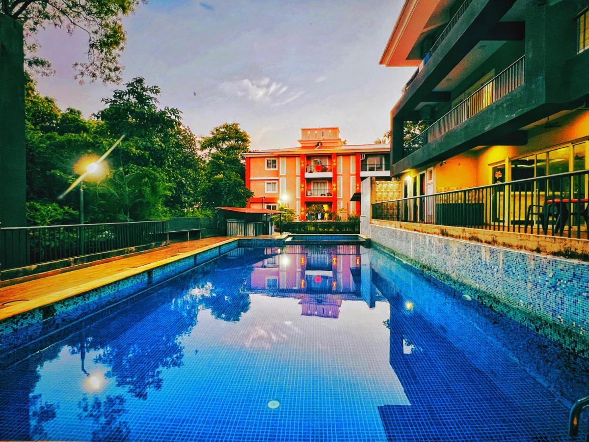 2Bhk Stunning Apartment With Pool Vagator Eksteriør billede
