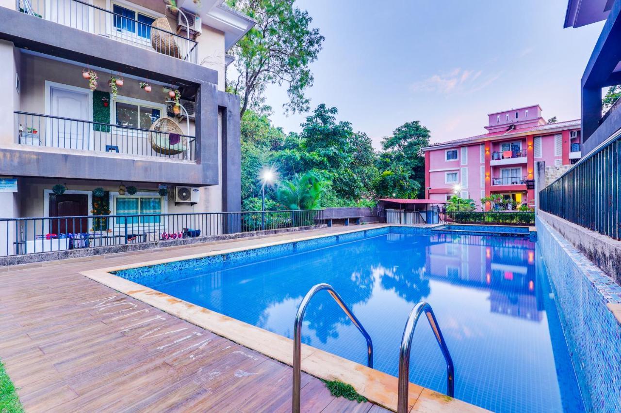 2Bhk Stunning Apartment With Pool Vagator Eksteriør billede