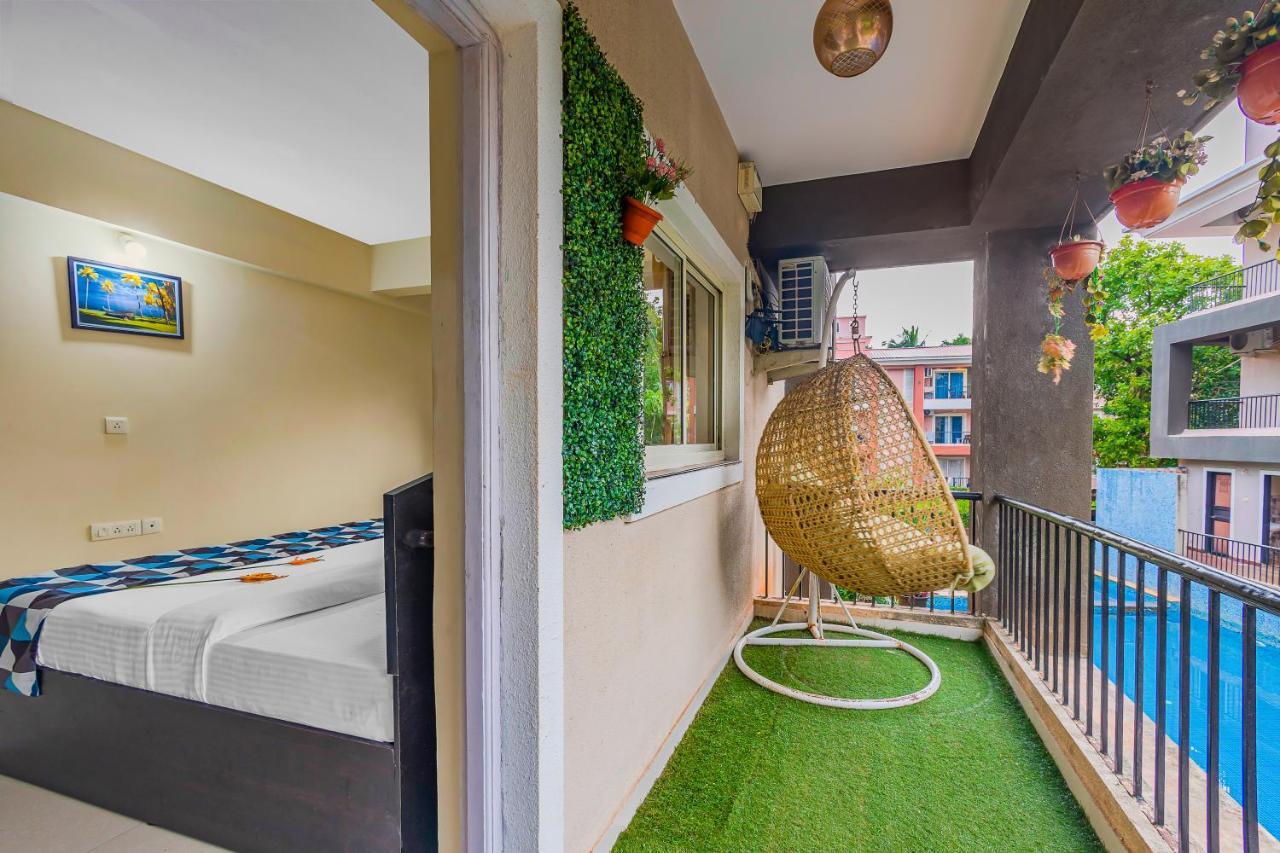 2Bhk Stunning Apartment With Pool Vagator Eksteriør billede