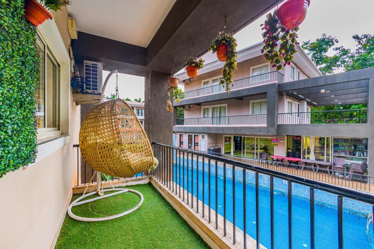 2Bhk Stunning Apartment With Pool Vagator Eksteriør billede