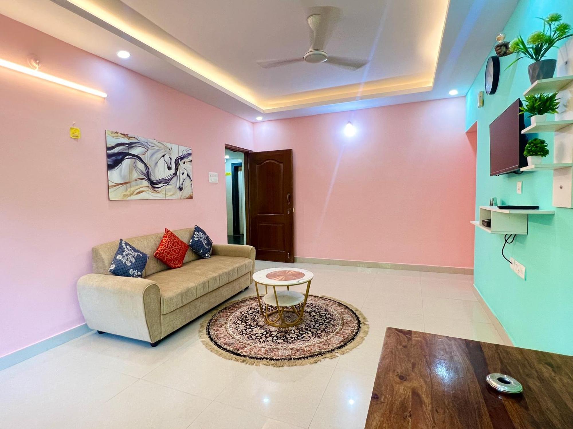 2Bhk Stunning Apartment With Pool Vagator Eksteriør billede