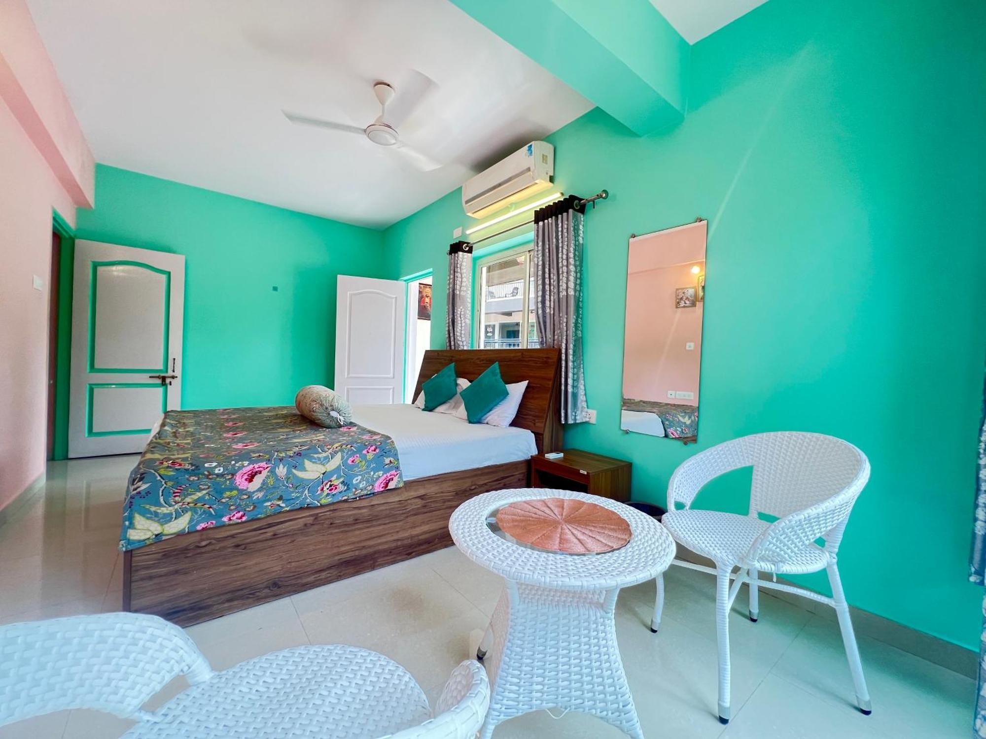 2Bhk Stunning Apartment With Pool Vagator Eksteriør billede